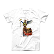 Salvador Dali Angel of the Annunciation (1948) Artwork T-shirt - Greatest Artists - Harvey Ltd