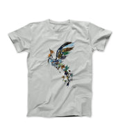 Salvador Dali Book To Birds (1941) Artwork T-shirt - Clothing - Harvey Ltd