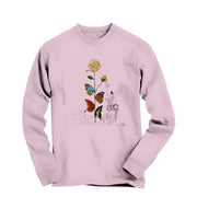 Salvador Dali Butterfly Rosa (1967) Artwork Long Sleeve Tee - Greatest Artists - Harvey Ltd