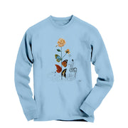Salvador Dali Butterfly Rosa (1967) Artwork Long Sleeve Tee - Greatest Artists - Harvey Ltd