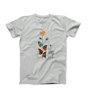 Salvador Dali Butterfly Rosa (1967) Artwork T-shirt - Clothing - Harvey Ltd