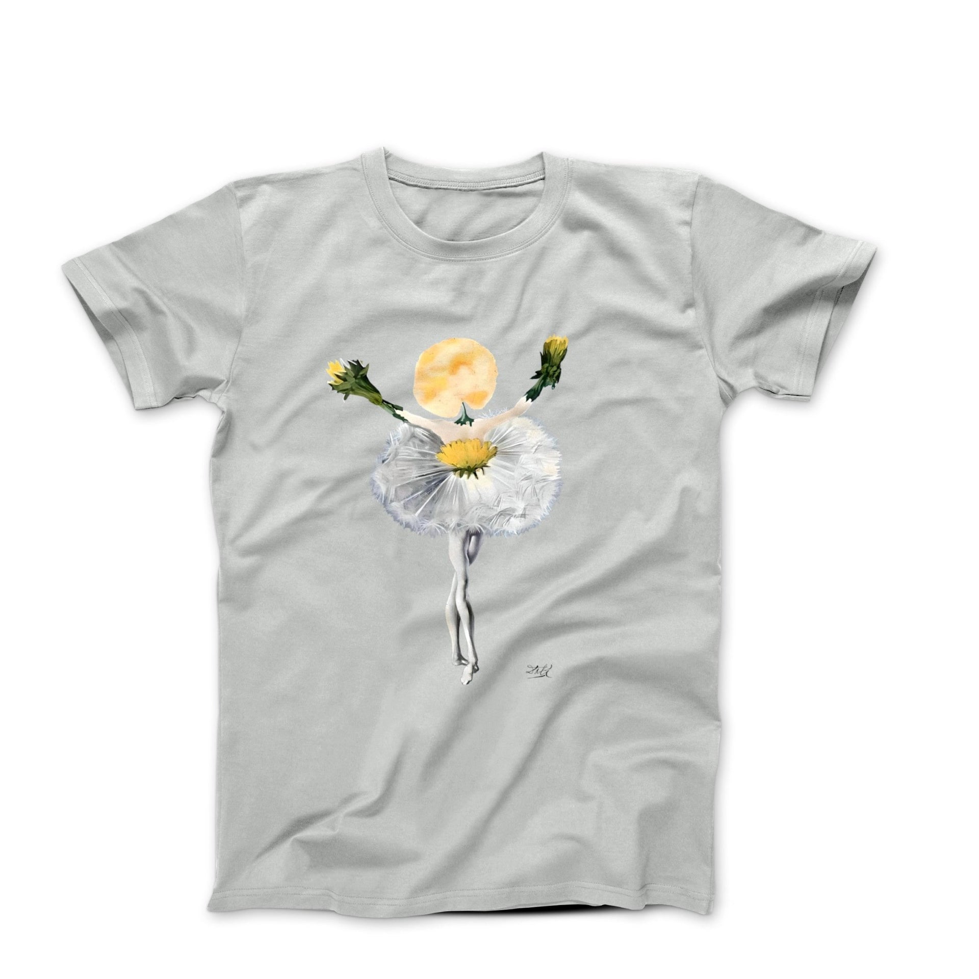 Salvador Dali Dance of the Dandelion (1944) Artwork T-shirt - Clothing - Harvey Ltd