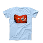 Salvador Dali Musical Tempest (Red Orchestra) 1957 Art T-shirt - Clothing - Harvey Ltd