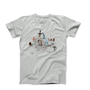 Salvador Dali New York City Plaza (1964) Artwork T-shirt - Clothing - Harvey Ltd