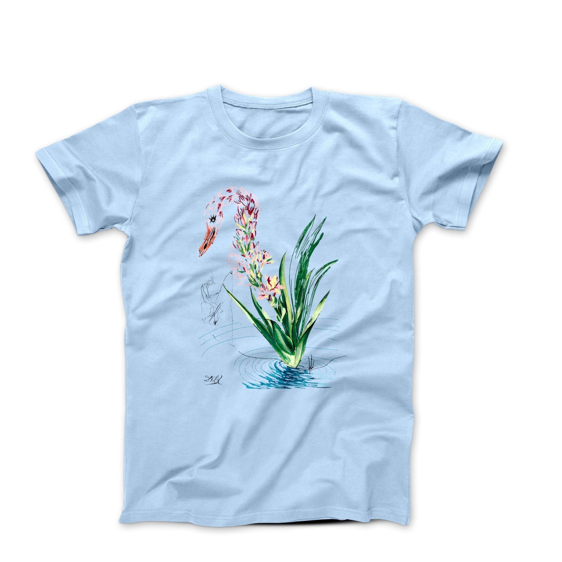 Salvador Dali Polyanthes Tuberosa (1972) Artwork T-shirt - Clothing - Harvey Ltd