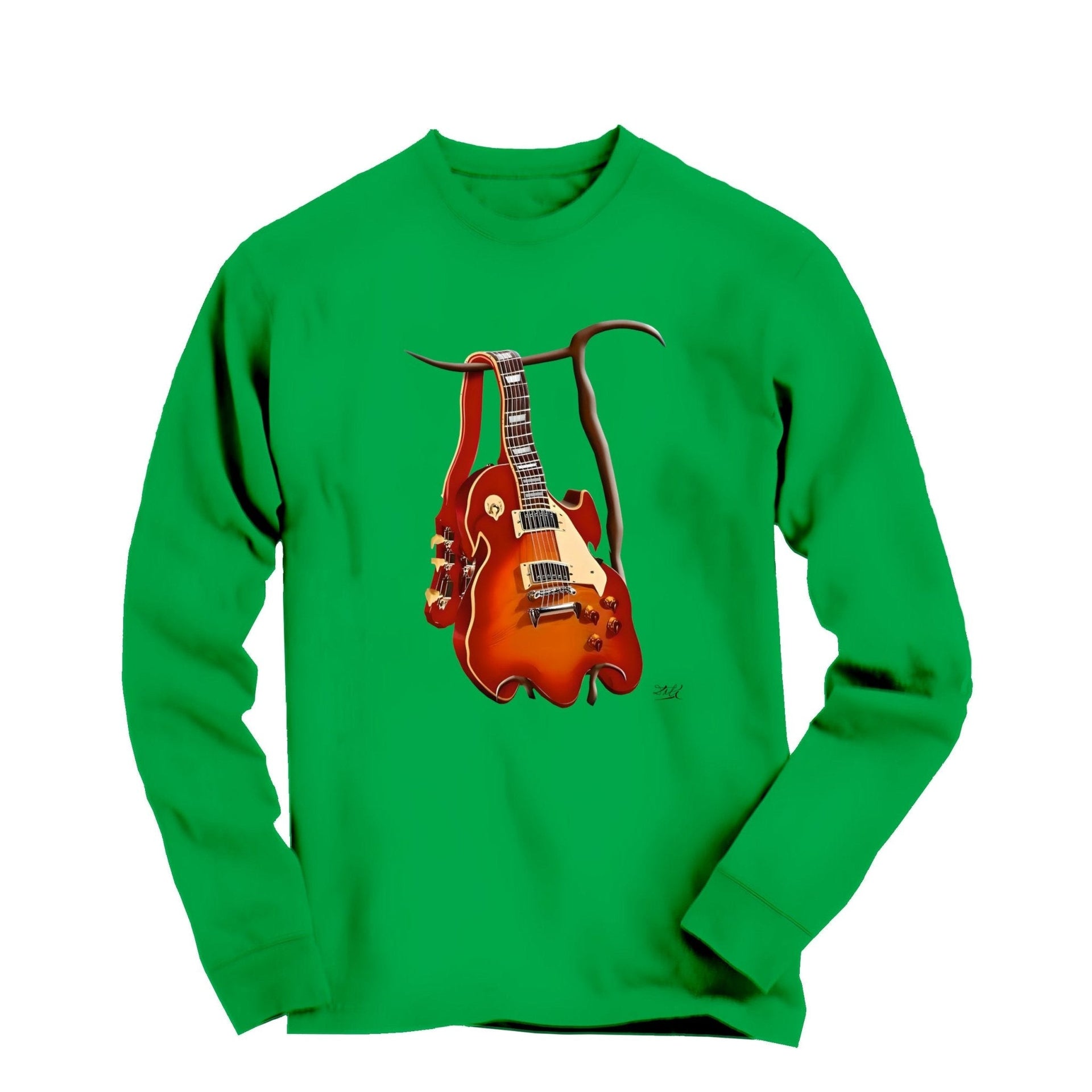 Salvador Dali Soft Guitar Artwork Long Sleeve Tee - Greatest Artists - Harvey Ltd