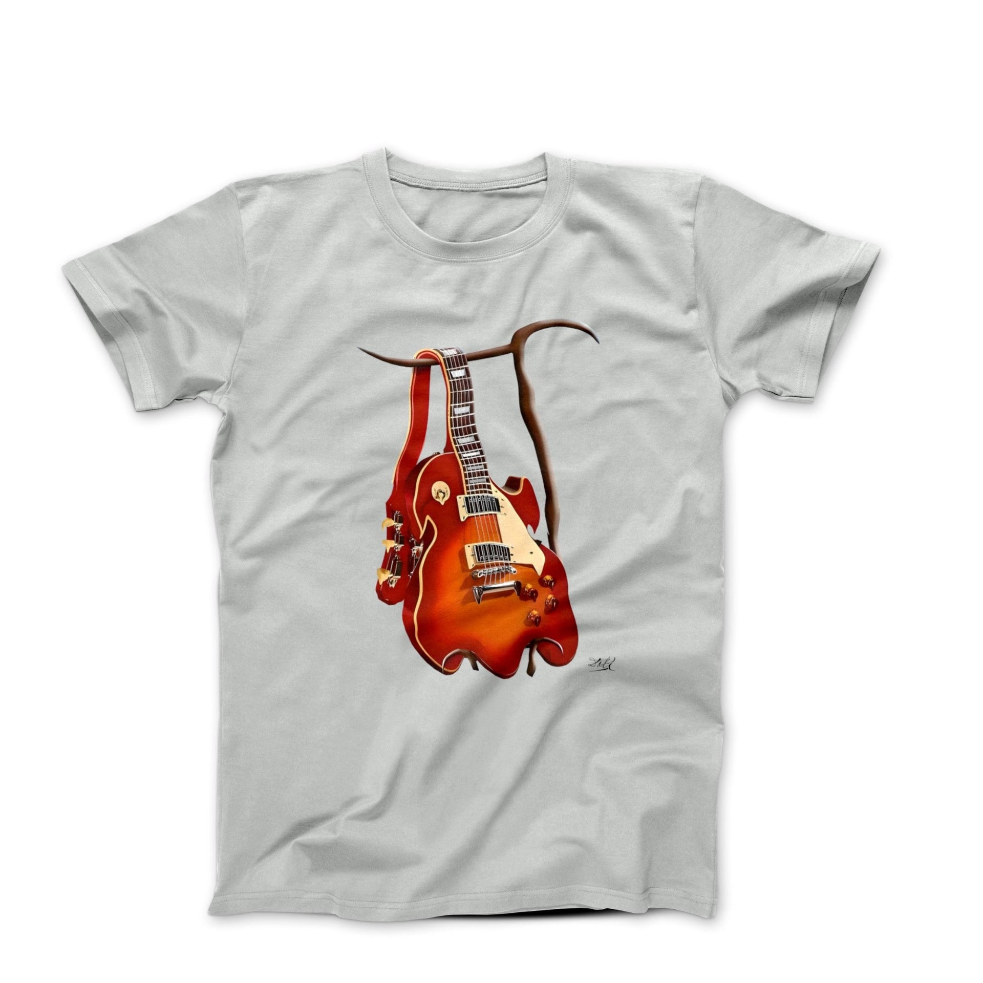 Salvador Dali Soft Guitar Artwork T-shirt - Clothing - Harvey Ltd