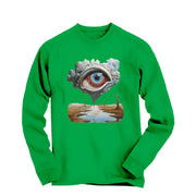 Salvador Dali Someone's Watching Us Artwork Long Sleeve Tee - Long - sleeve - Harvey Ltd