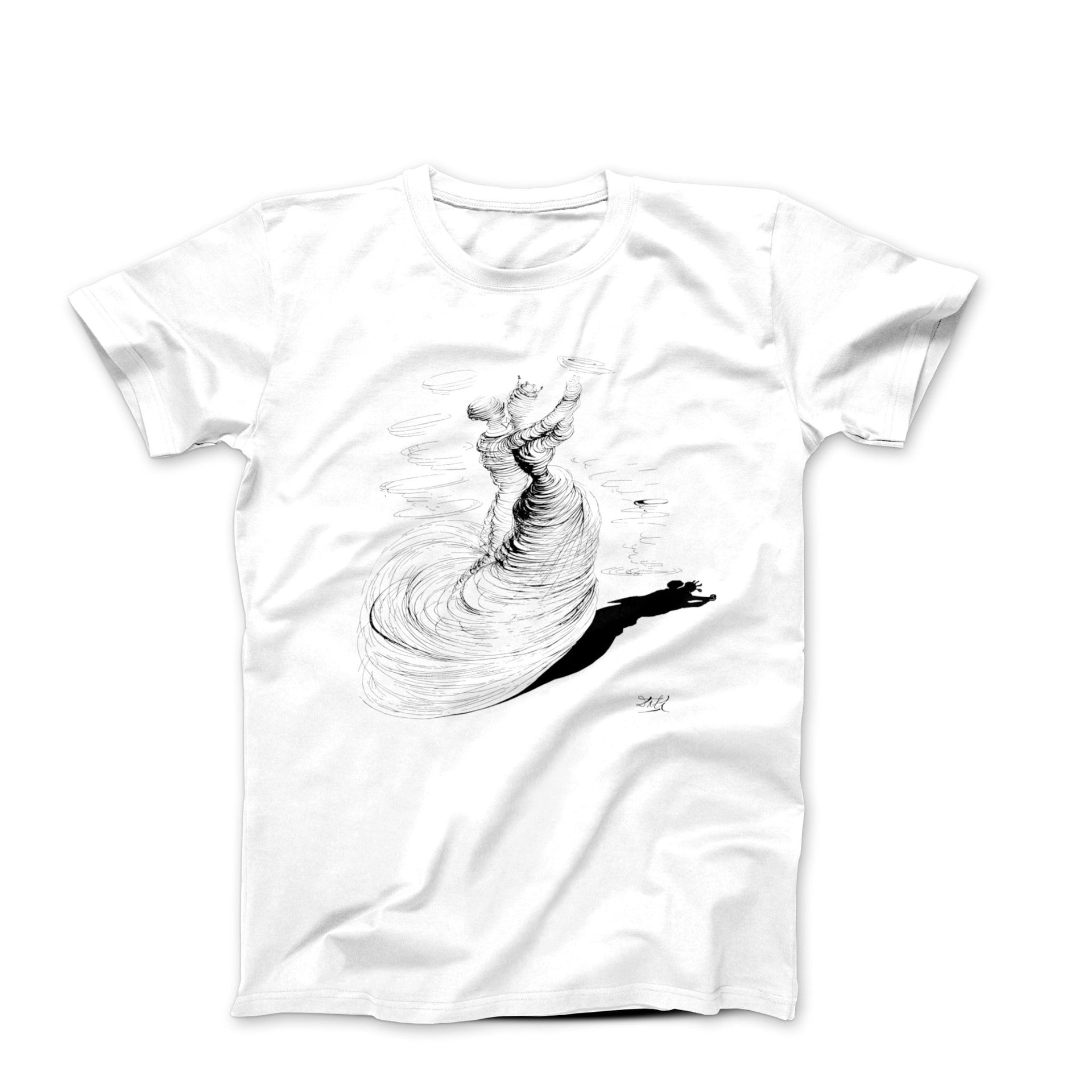 Salvador Dali Two Dancers (1949) Artwork T-shirt - Clothing - Harvey Ltd