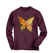 Salvador Dali Venus Butterfly (1947) Artwork Long Sleeve Tee - Greatest Artists - Harvey Ltd