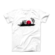 Samurai Warriors Illustration T-shirt - Street, Pop & Media Art - Harvey Ltd