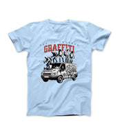Say It Through Graffiti Illustration T-shirt - Street, Pop & Media Art - Harvey Ltd