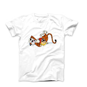 Sharing A Laugh Comics T - shirt - Clothing - Harvey Ltd