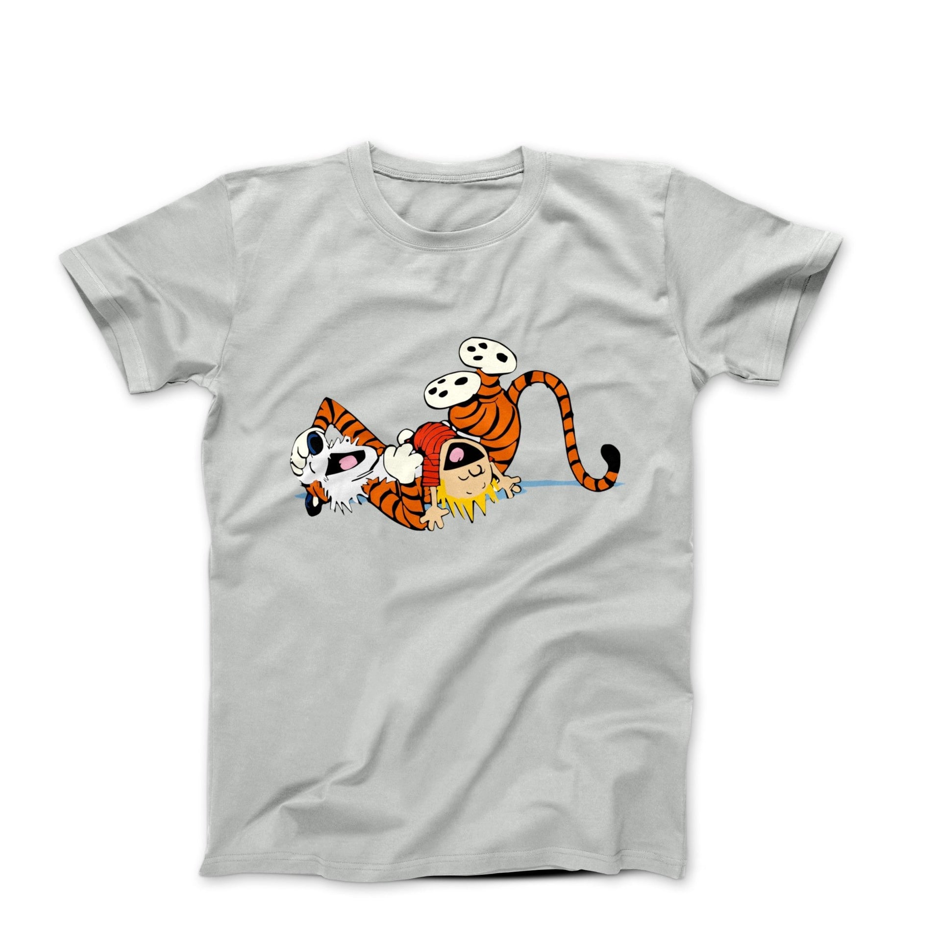 Sharing a Laugh Illustration T-shirt - Comics, Movies & Music - Harvey Ltd
