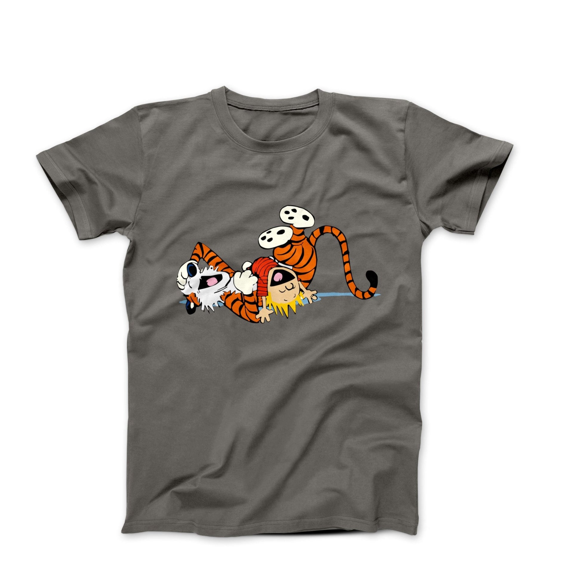 Sharing a Laugh Illustration T-shirt - Comics, Movies & Music - Harvey Ltd
