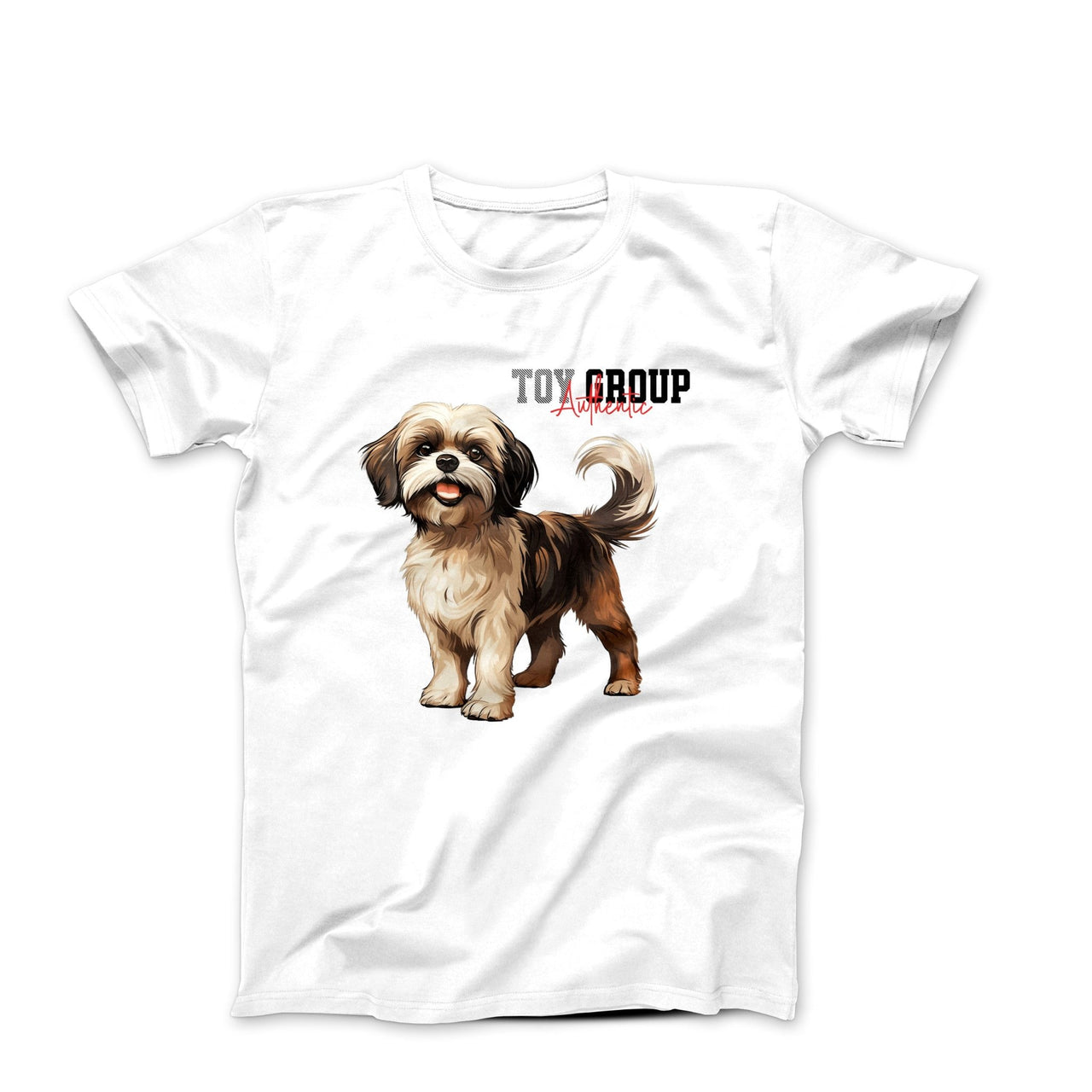 Shih Tzu Illustration T-shirt - Pets - Harvey Ltd