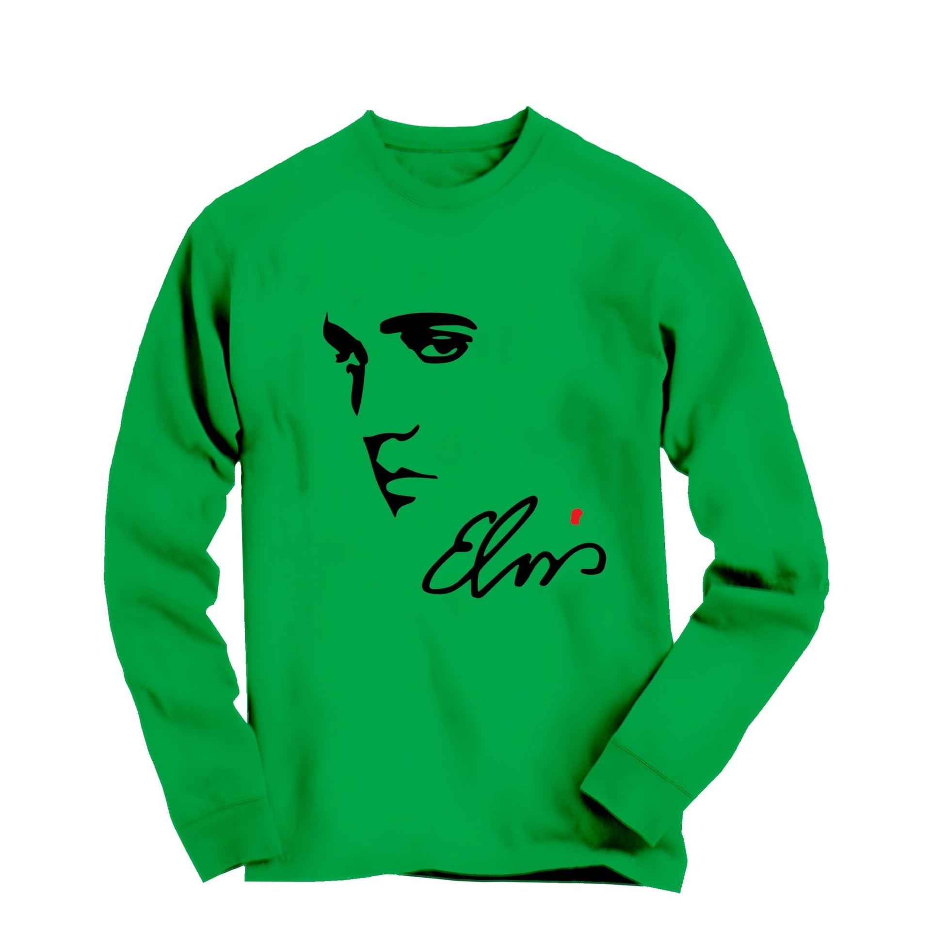 Signature Elvis Silhouette Long Sleeve Tee - Long - sleeve - Harvey Ltd