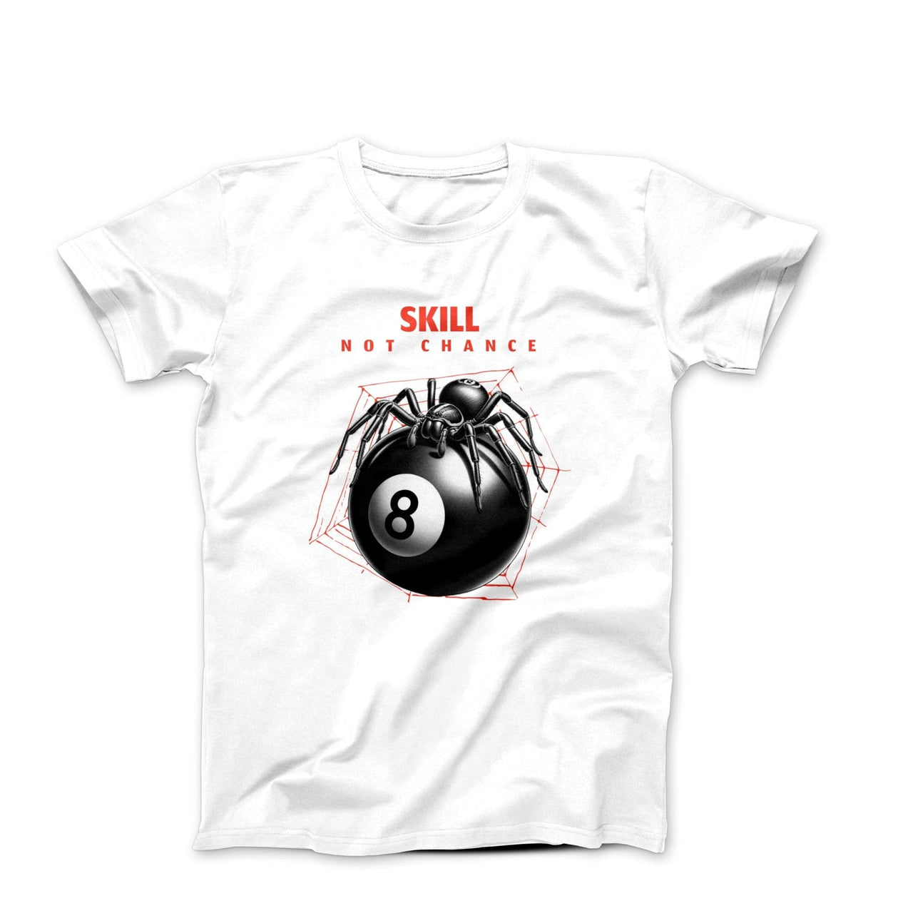 Skill, Not Chance Illustration T-shirt - Relationships & Well - Being - Harvey Ltd