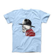 The Smoking Skull Street Art T-shirt - Street, Pop & Media Art - Harvey Ltd