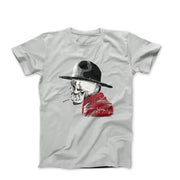 The Smoking Skull Street Art T-shirt - Street, Pop & Media Art - Harvey Ltd