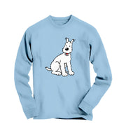Snowy, Wire Fox Terrier Long Sleeve Tee - Comics, Movies & Music - Harvey Ltd