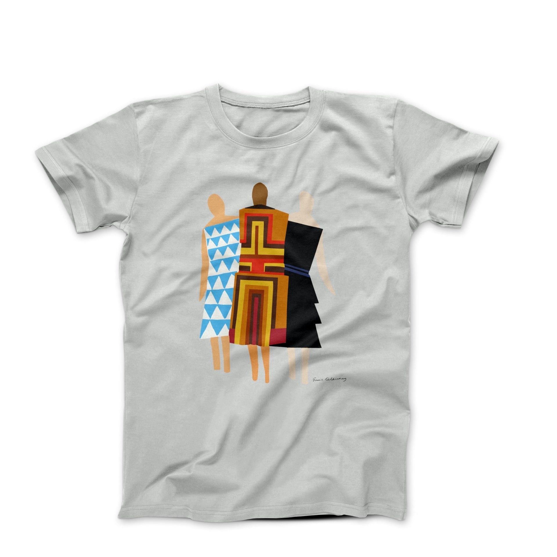 Sonia Delaunay Simultaneous Dresses (1925) Artwork T-shirt - Greatest Artists - Harvey Ltd