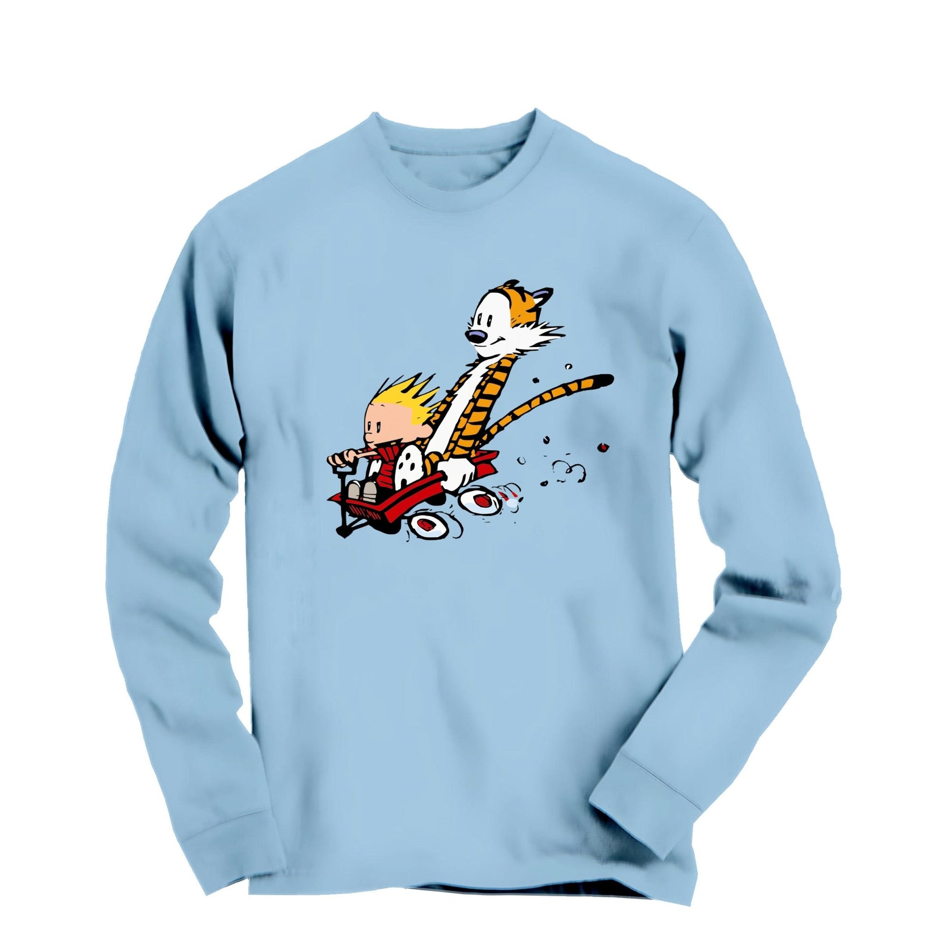 Speeding Downhill in a Wagon Long Sleeve Tee - Comics, Movies & Music - Harvey Ltd