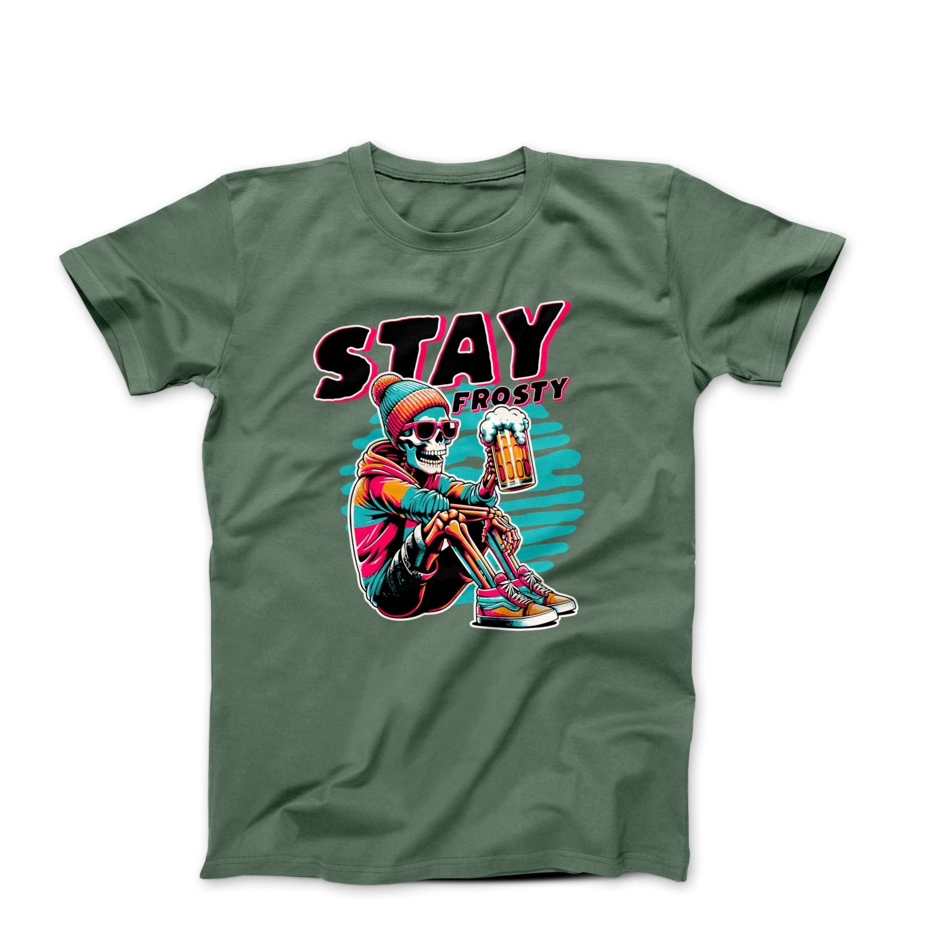Stay Frosty Illustration T-shirt - Plants, Garden & Food - Harvey Ltd