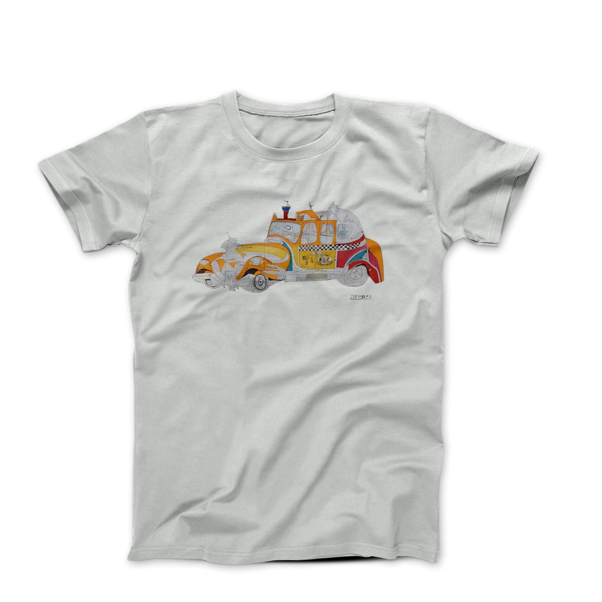 Steinberg Taxi (1948) Magazine Cover T - shirt - Clothing - Harvey Ltd