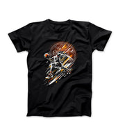 Strength In Motion Basketball Illustration T-shirt - Movies, TV & Others - Harvey Ltd