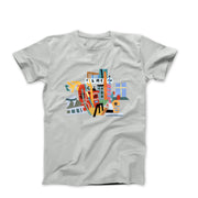 Stuart Davis New York Waterfront (1938) Artwork T-shirt - Clothing - Harvey Ltd