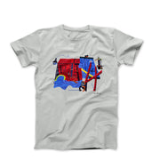 Stuart Davis Waterfront Landscape (1936) Artwork T-shirt - Clothing - Harvey Ltd