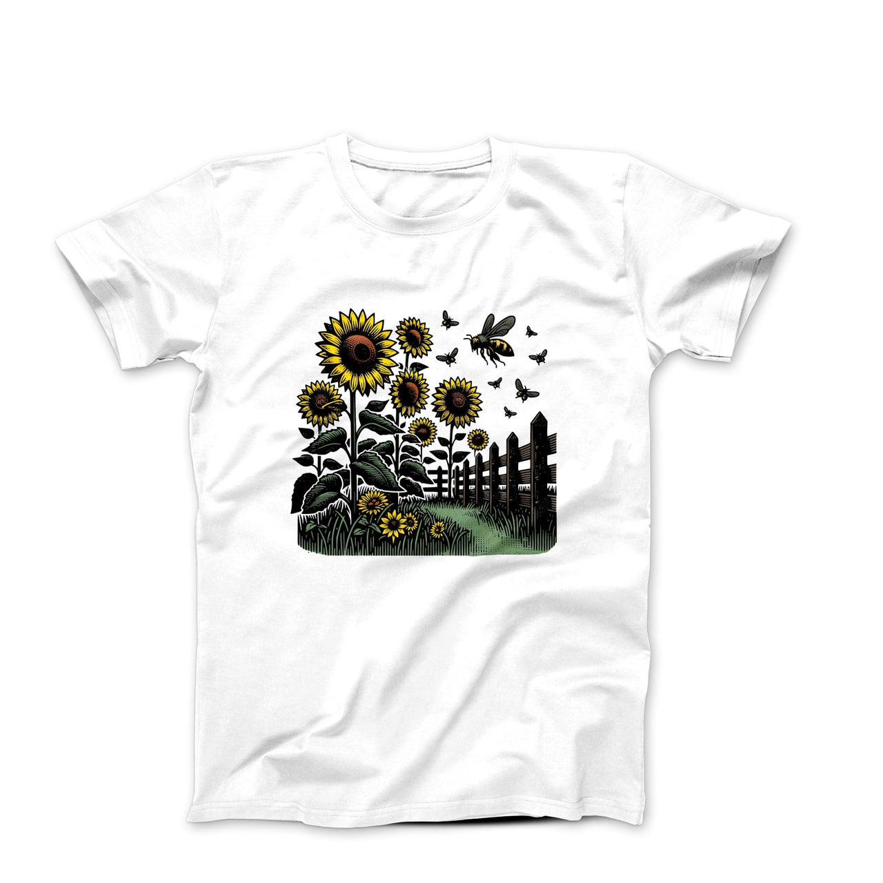 Sunlit Dreams Illustration T-shirt - Plants, Garden & Food - Harvey Ltd