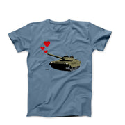 Banksy Tank Hearts (2011) Street Art T-shirt - Street, Pop & Media Art - Harvey Ltd