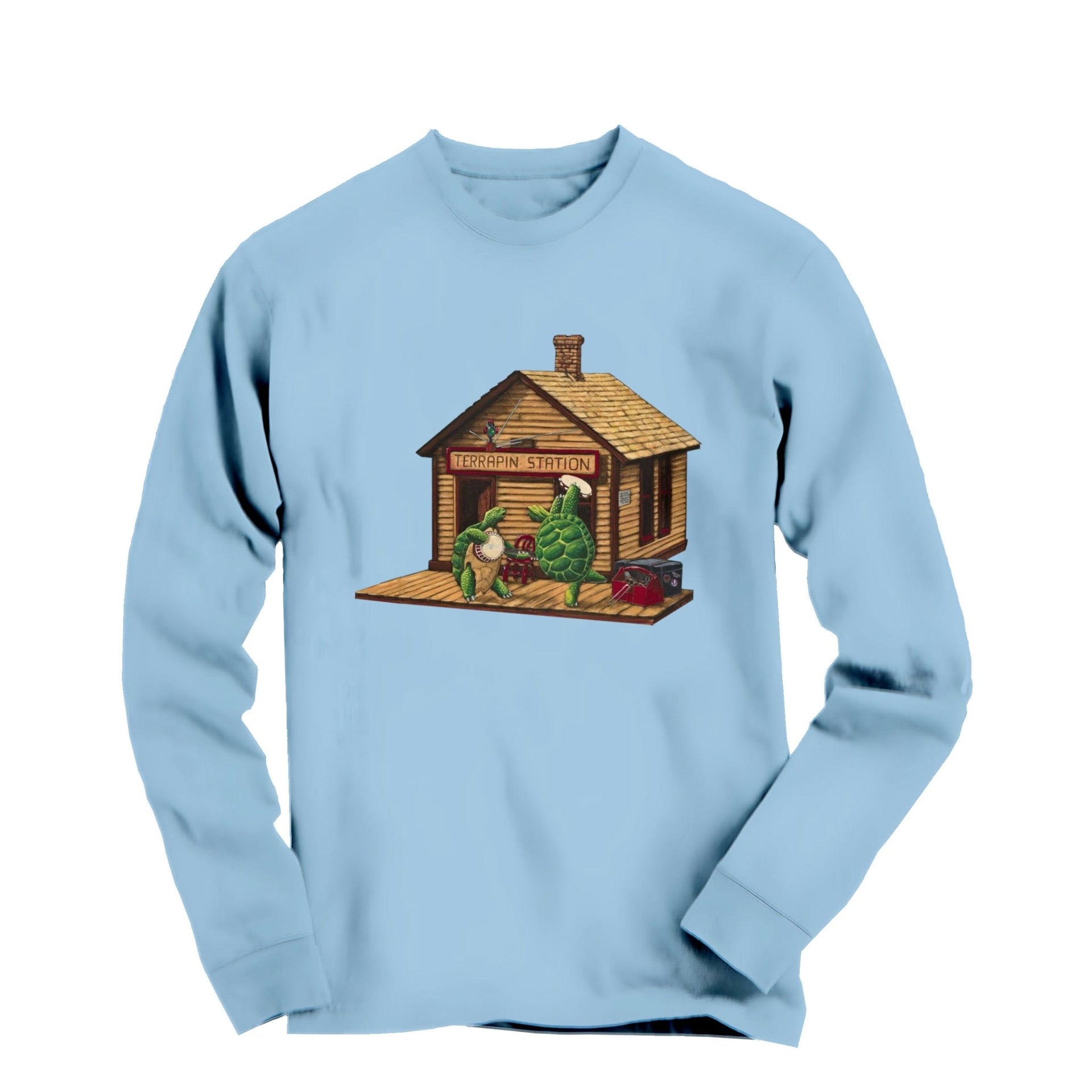 Terrapin Station Album Cover Long Sleeve Tee - Comics, Movies & Music - Harvey Ltd