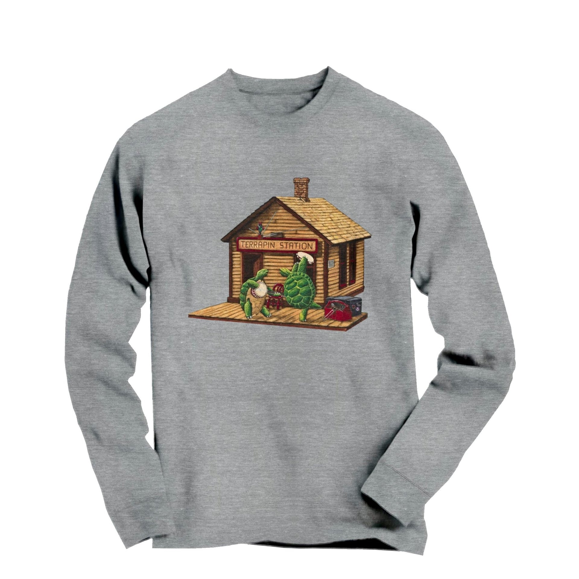 Terrapin Station Album Cover Long Sleeve Tee - Comics, Movies & Music - Harvey Ltd