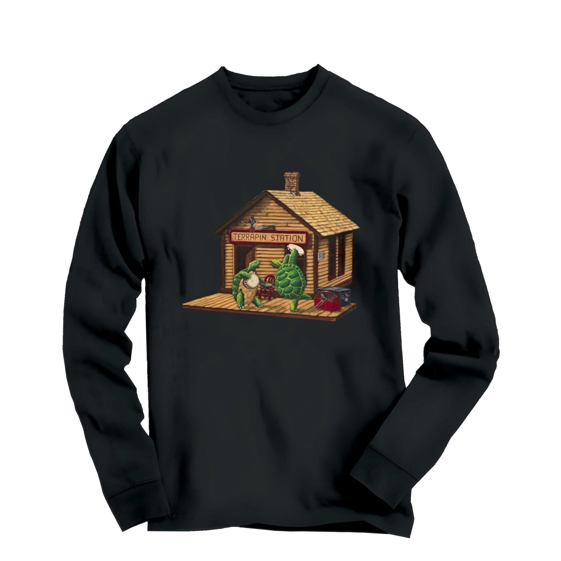 Terrapin Station Album Cover Long Sleeve Tee - Comics, Movies & Music - Harvey Ltd
