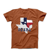 Texas State Illustration T-shirt - Movies, TV & Others - Harvey Ltd