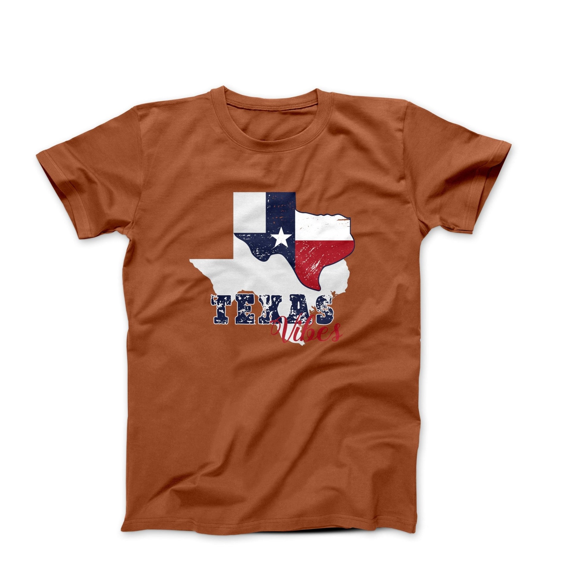 Texas Vibes Illustration T-shirt - Americana & Patriotic - Harvey Ltd