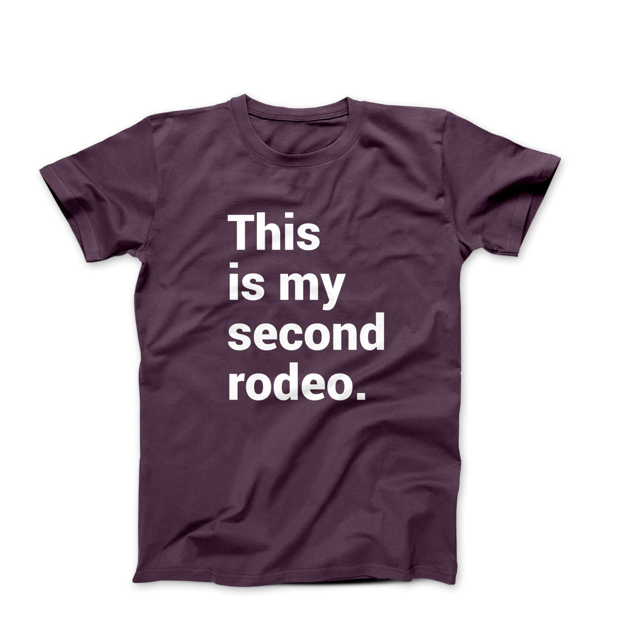 This Is My Second Rodeo T-shirt - Humorous, Lifestyle & Others - Harvey Ltd