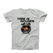 Time Is Golden Illustration T-shirt - Humorous, Lifestyle & Others - Harvey Ltd