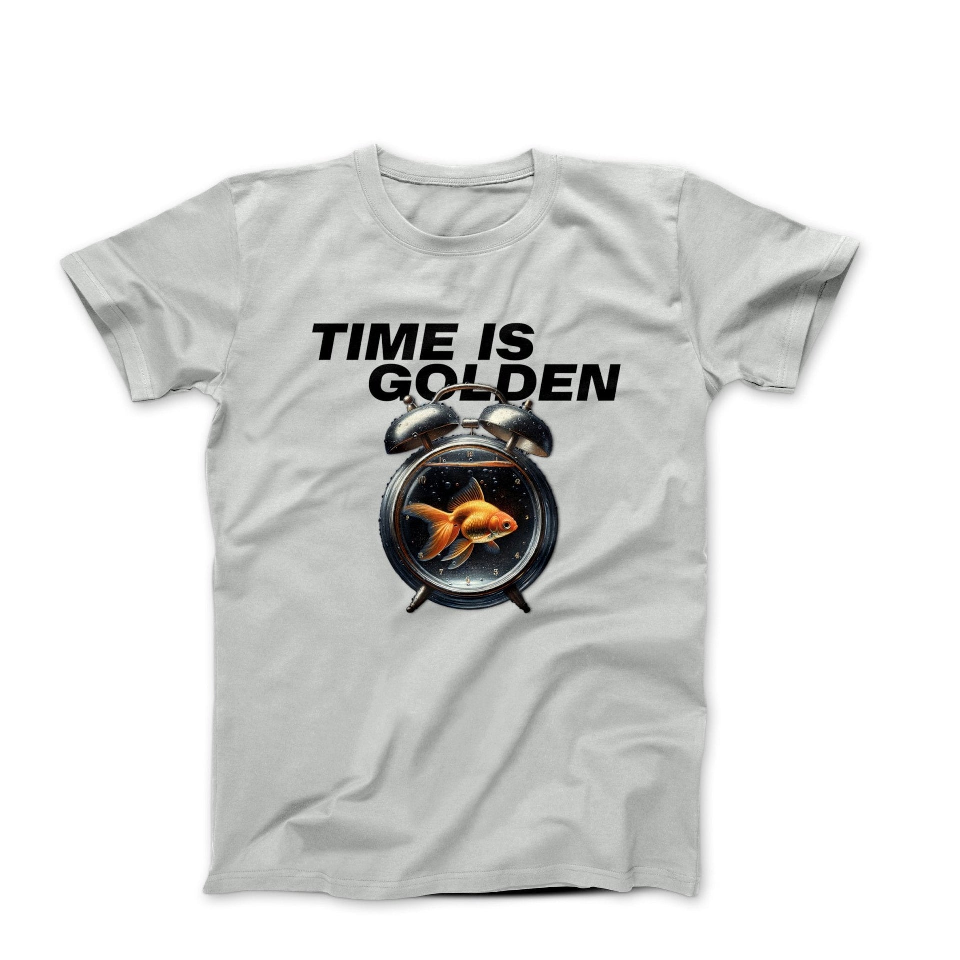 Time Is Golden Illustration T-shirt - Humorous, Lifestyle & Others - Harvey Ltd