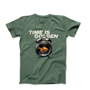 Time Is Golden Illustration T-shirt - Humorous, Lifestyle & Others - Harvey Ltd