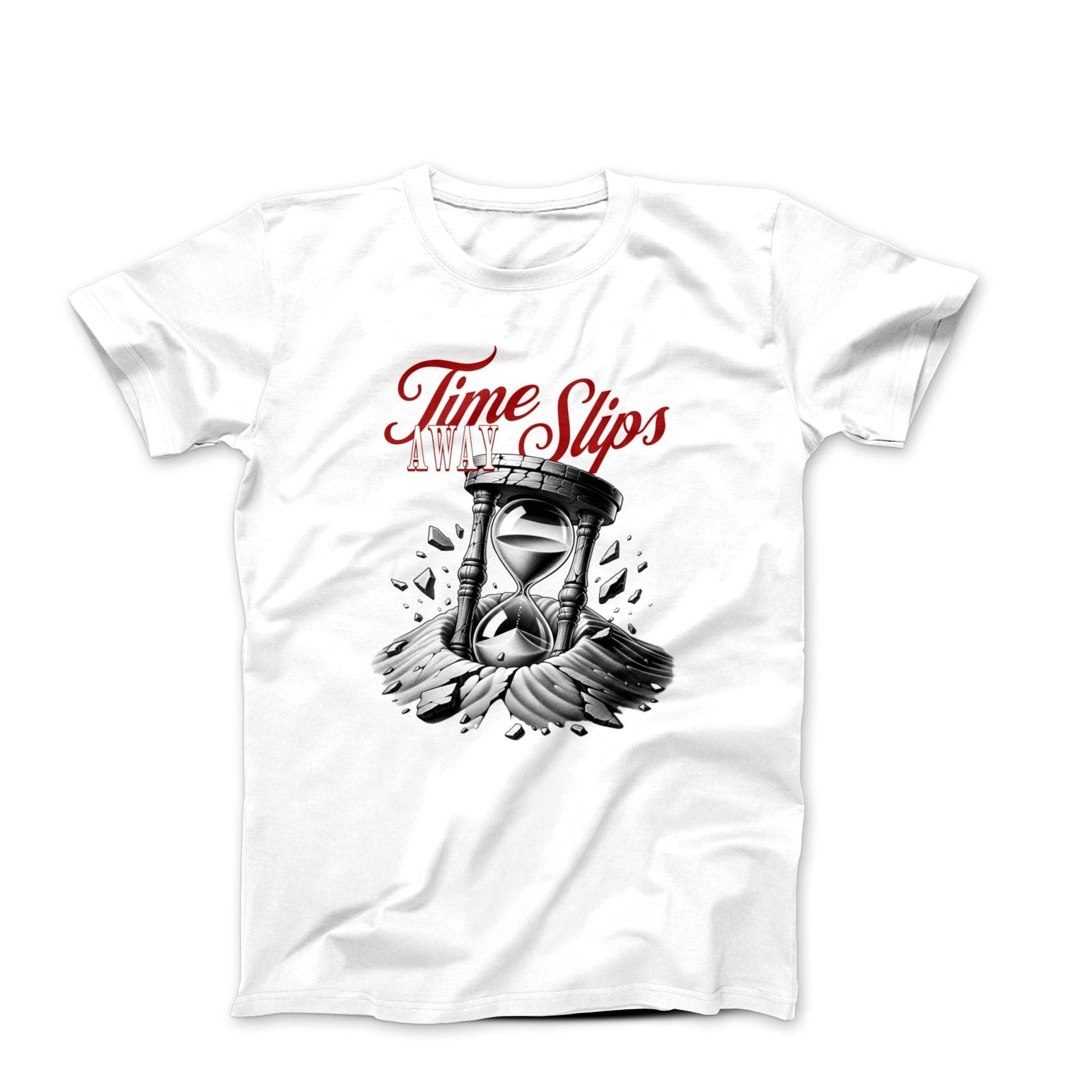 Time Slips Away Illustration T-shirt - Humorous, Lifestyle & Others - Harvey Ltd