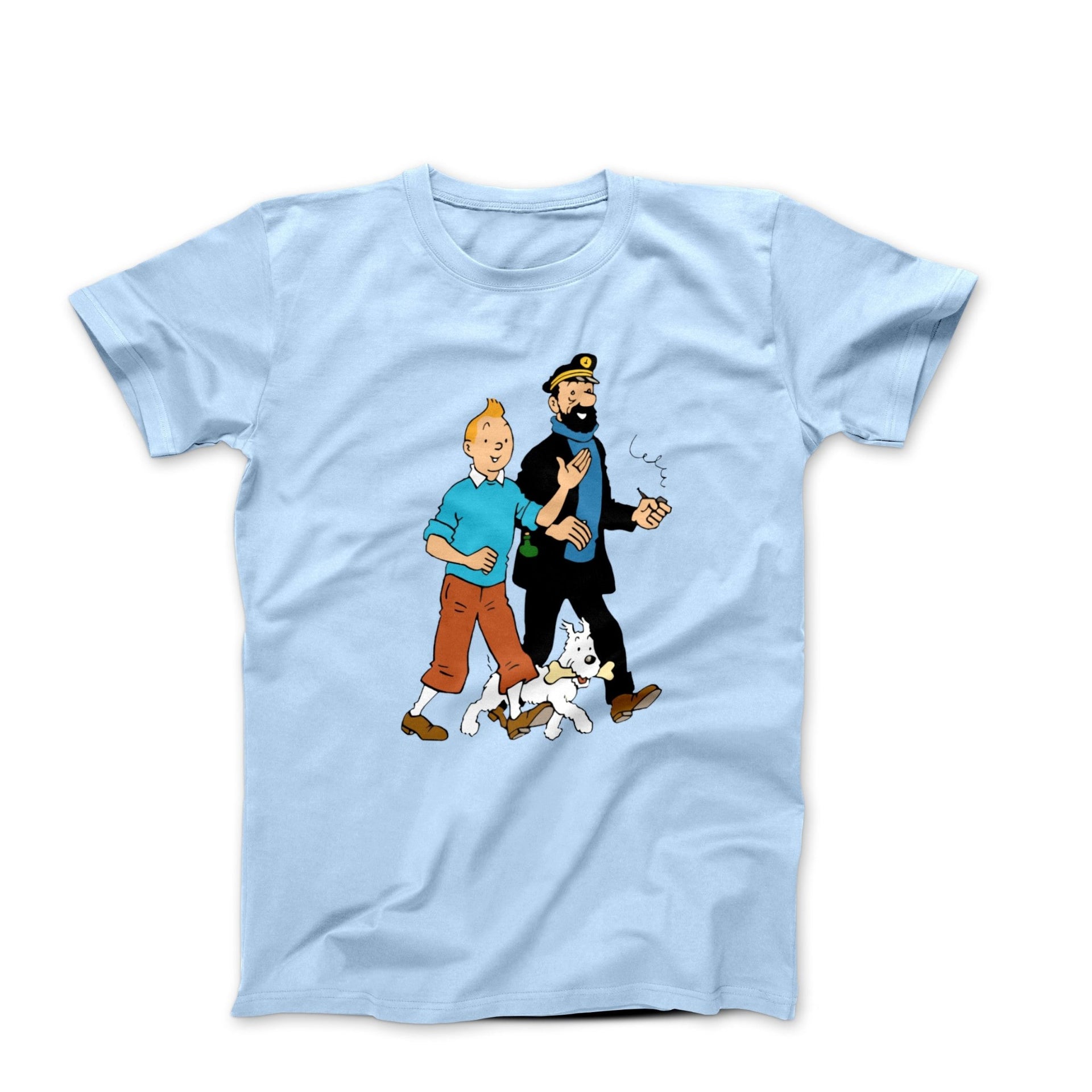 Tin Tin, Snowy & Capt. Haddock T - shirt - Clothing - Harvey Ltd