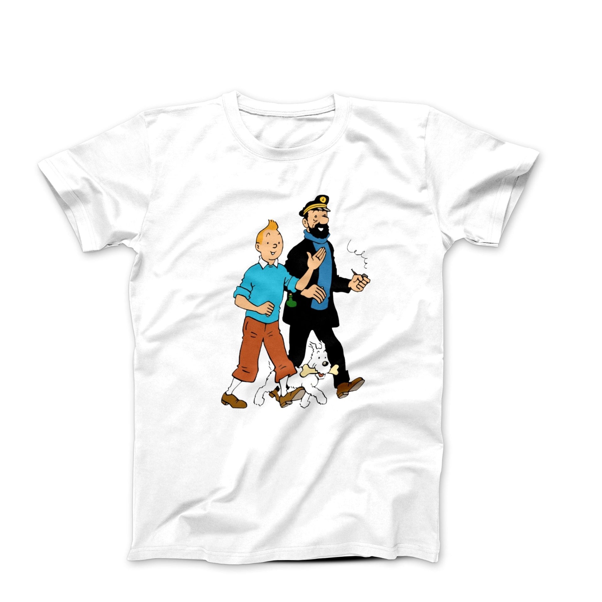 Tin Tin, Snowy & Capt. Haddock T - shirt - Clothing - Harvey Ltd