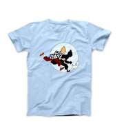 Tin Tin & Snowy In A Spotlight T - shirt - Clothing - Harvey Ltd