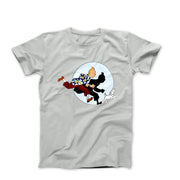 Tin Tin & Snowy In A Spotlight T - shirt - Clothing - Harvey Ltd