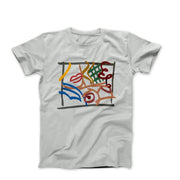 Tom Wesselmann Cutouts (1985) Artwork T-shirt - Street, Pop & Media Art - Harvey Ltd