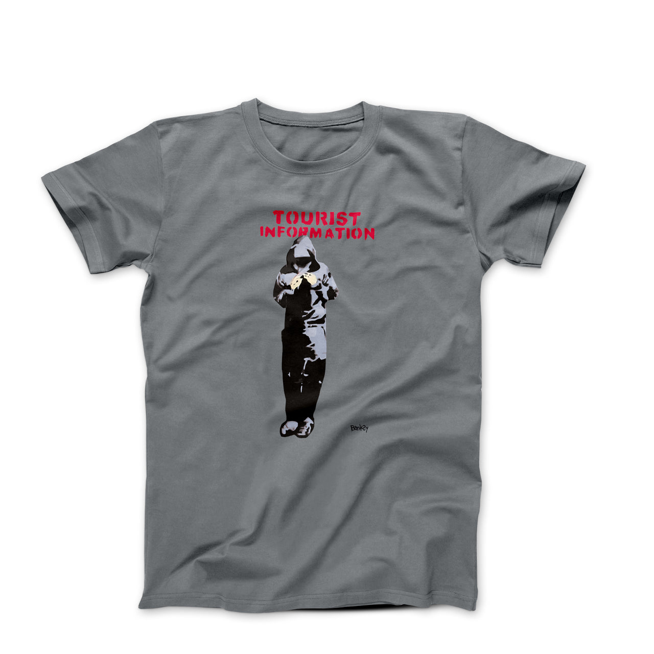 Banksy Tourist Information Street Art T-shirt